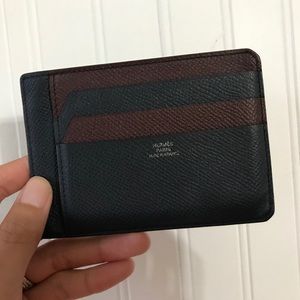 Authentic Hermes card case